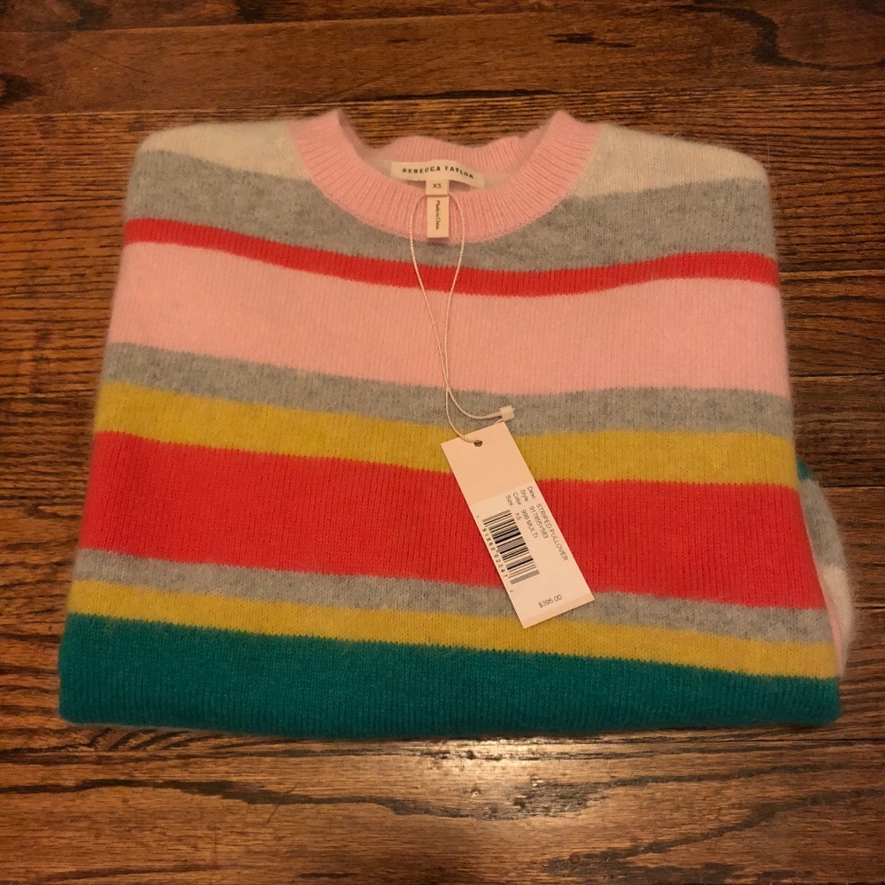 Rebecca Taylor Striped Sweater